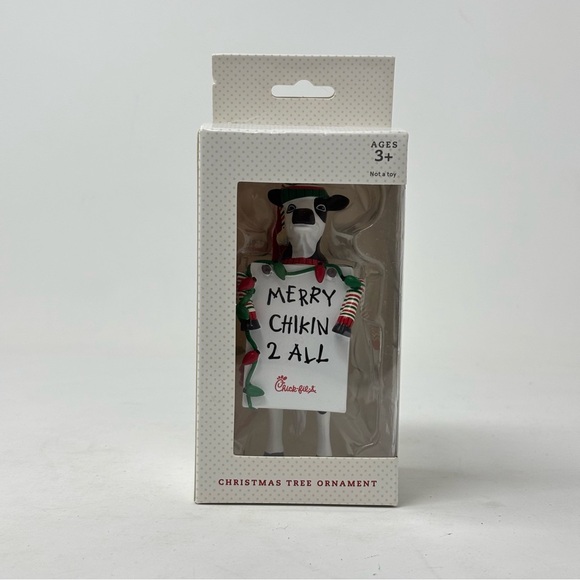 Chick-Fil-A Christmas Tree Ornament NEW IN BOX - Picture 1 of 6